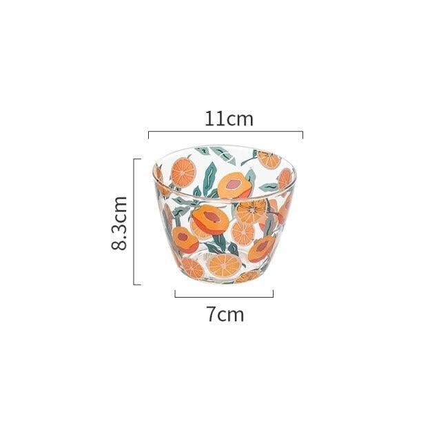 400ml Microwavable Patterned Glass Bowl - Ohøj Design