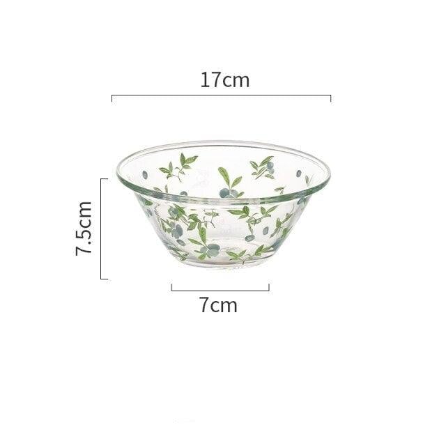 600ml Spring Wonderlust Glass Bowls - Ohøj Design
