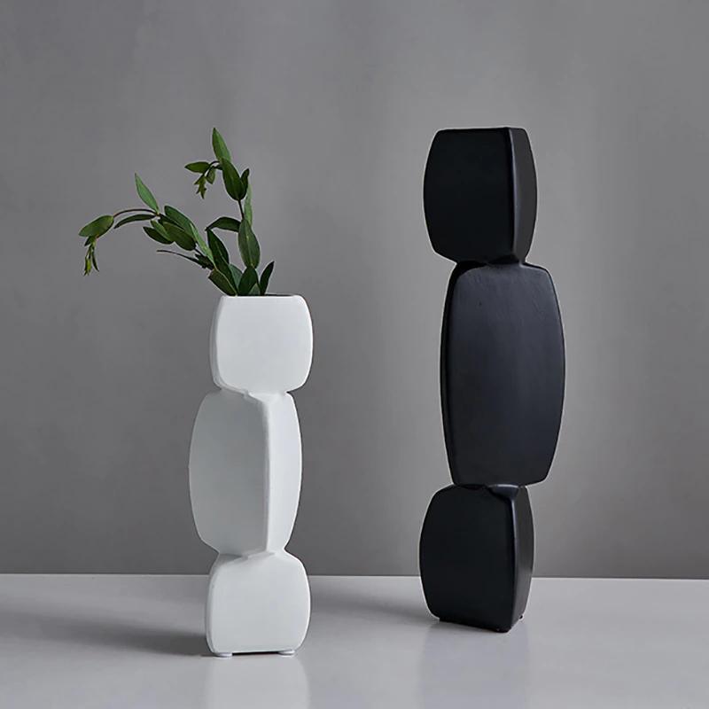 Abstract Art Ceramic Vase - Ohøj Design