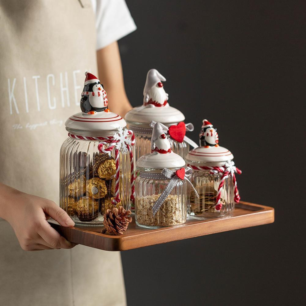Christmas Candy Storage Jar - Ohøj Design