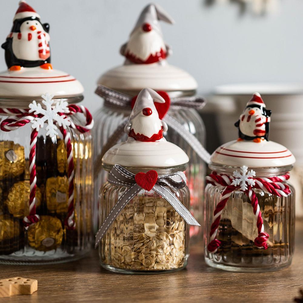Christmas Candy Storage Jar - Ohøj Design