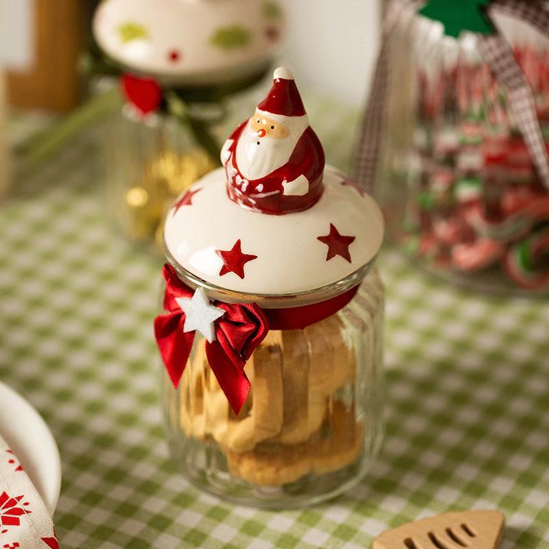 Christmas Candy Storage Jar - Ohøj Design