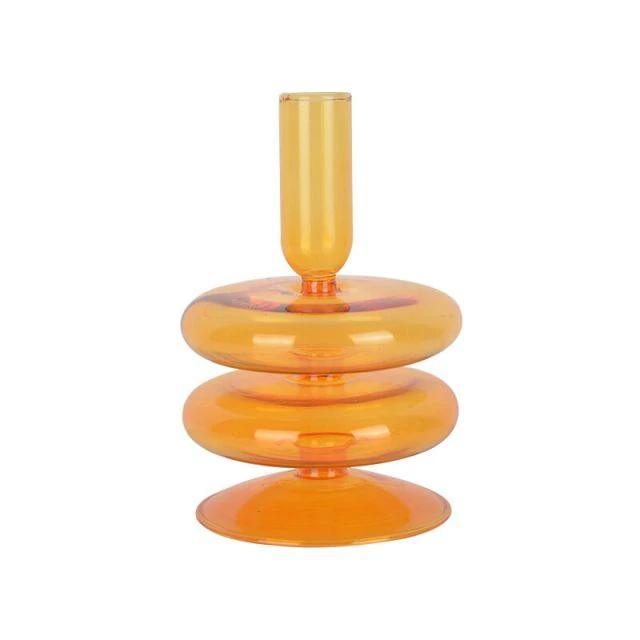 Colored Glass Candleholder - Ohøj Design
