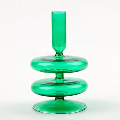 Colored Glass Candleholder - Ohøj Design