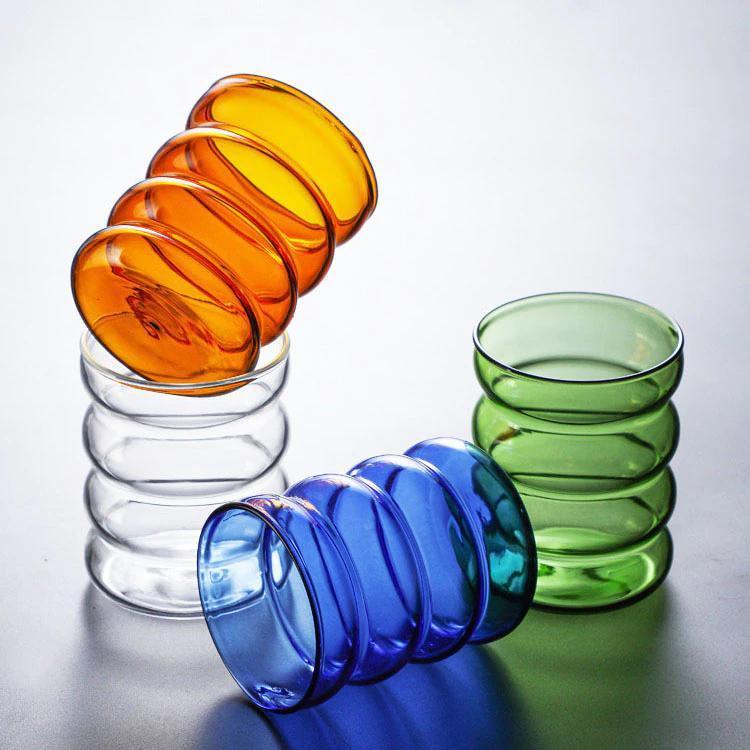 Colorful Borosilicate Glass Mug - Ohøj Design