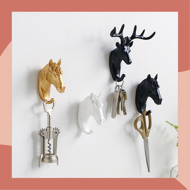 Decorative Animal Wall Hooks and Door Hanger - Ohøj Design