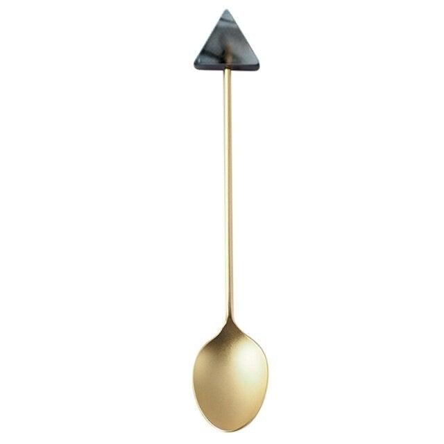 Geometric Golden Hour Small Spoons Geometric Design - Ohøj Design