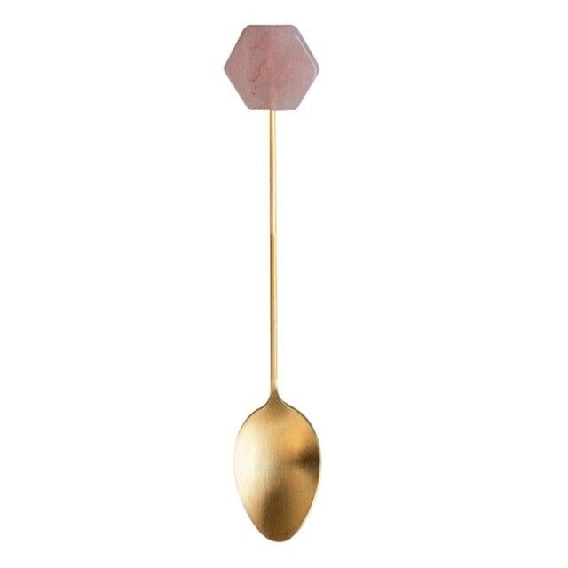 Geometric Golden Hour Small Spoons Geometric Design - Ohøj Design