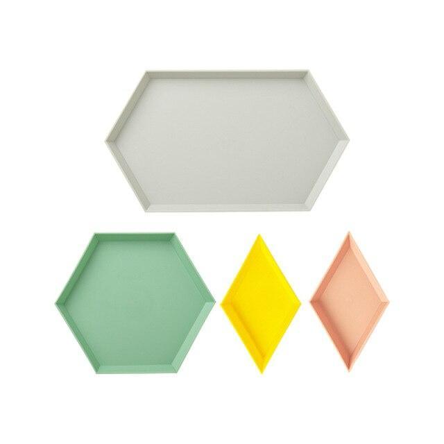 Geometric Multi-functional Tray Set - Ohøj Design