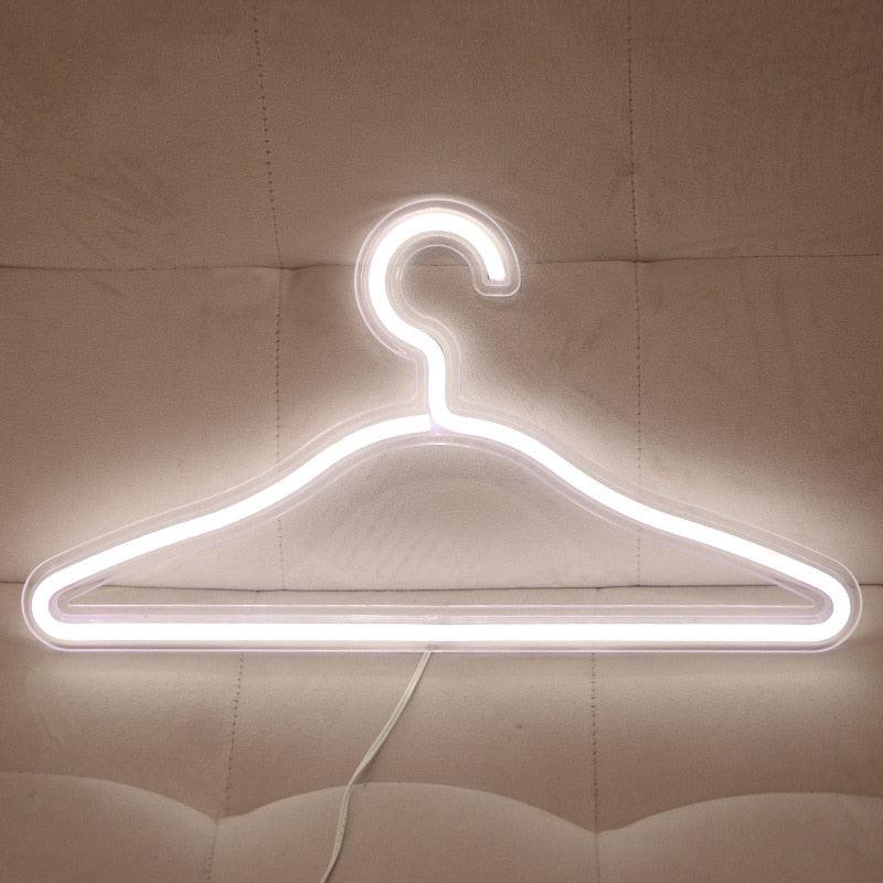 Neon Light Coat Hanger - Ohøj Design