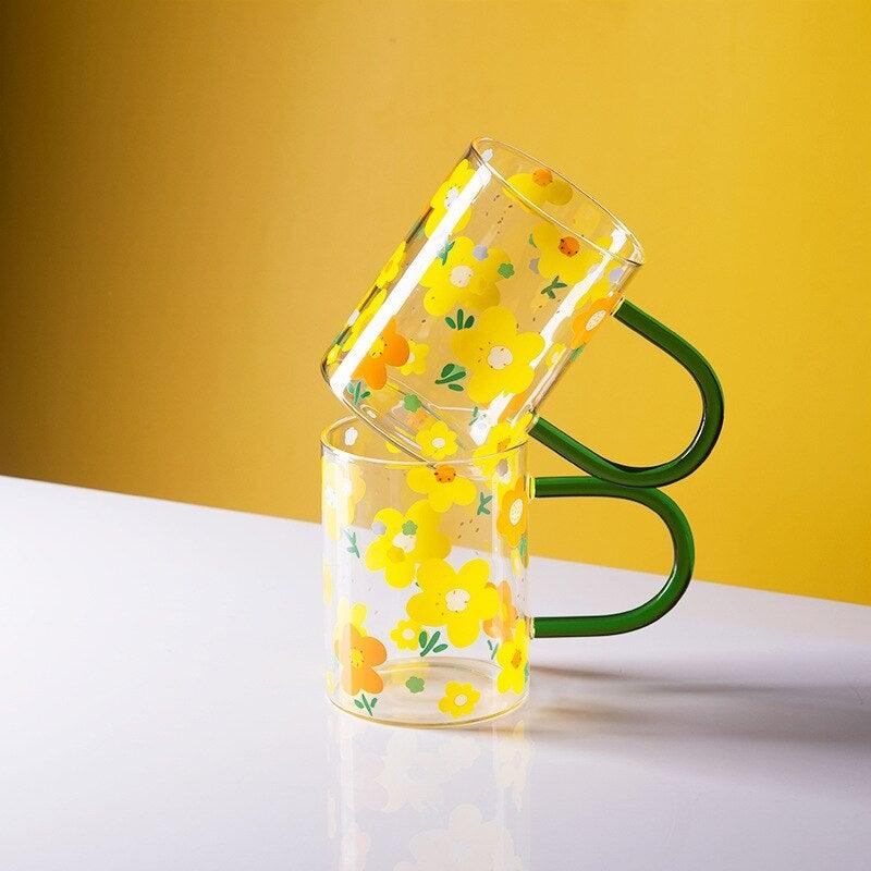 Nordic Glass Cup with Big Handle - Ohøj Design