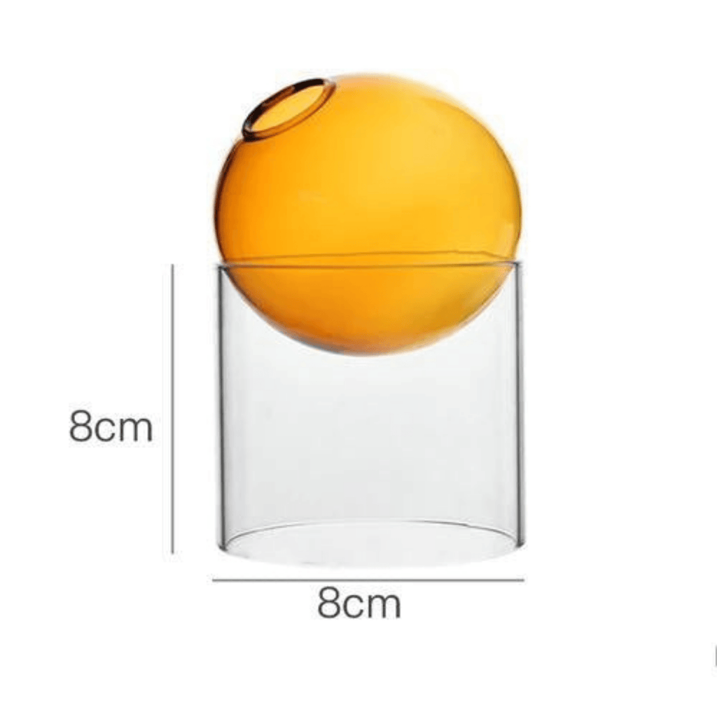 Nordic Spherical Glass Vase - Ohøj Design