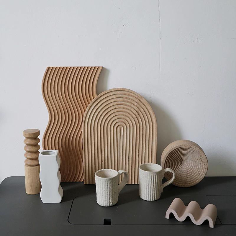 Nordic Style Beechwood Cutting Block - Ohøj Design
