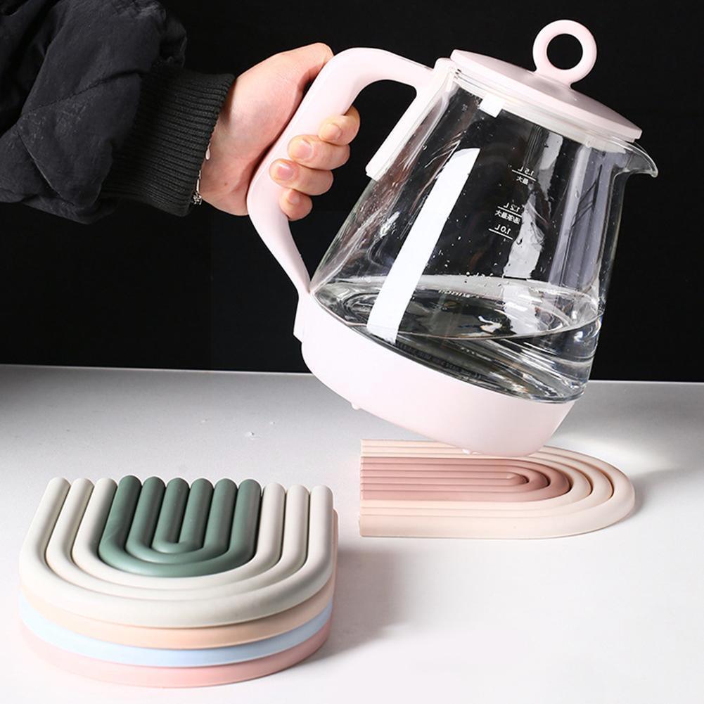 Rainbow Non-Slip Silicone Placemat - Ohøj Design