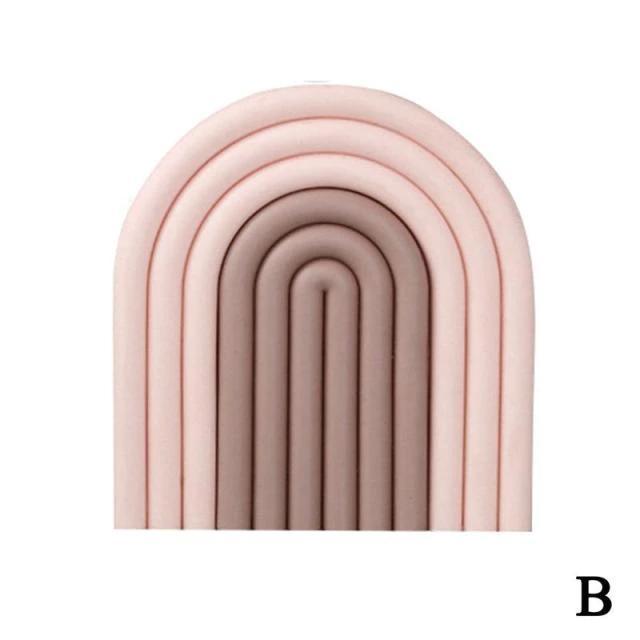 Rainbow Non-Slip Silicone Placemat - Ohøj Design
