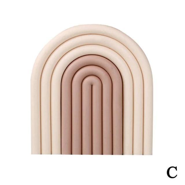 Rainbow Non-Slip Silicone Placemat - Ohøj Design