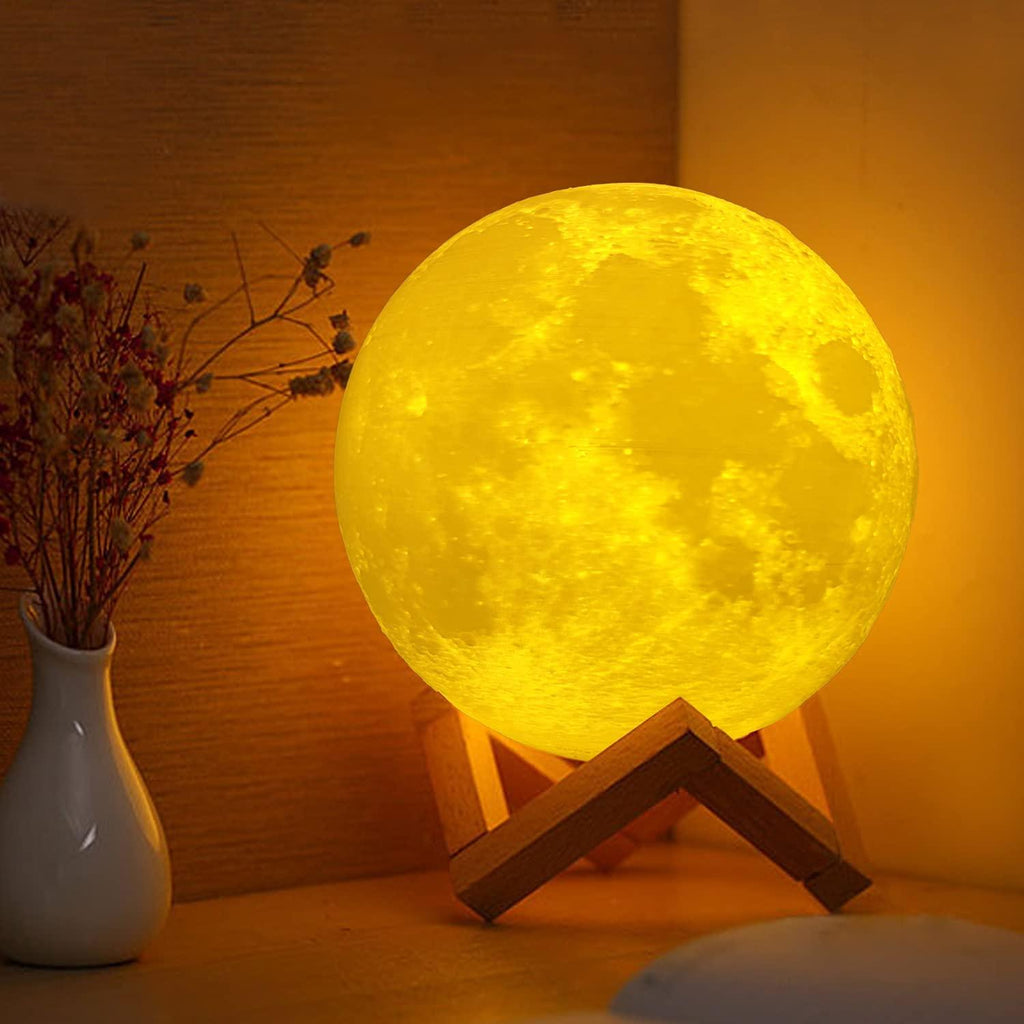 Rechargeable LED Moon Lamp - Ohøj Design