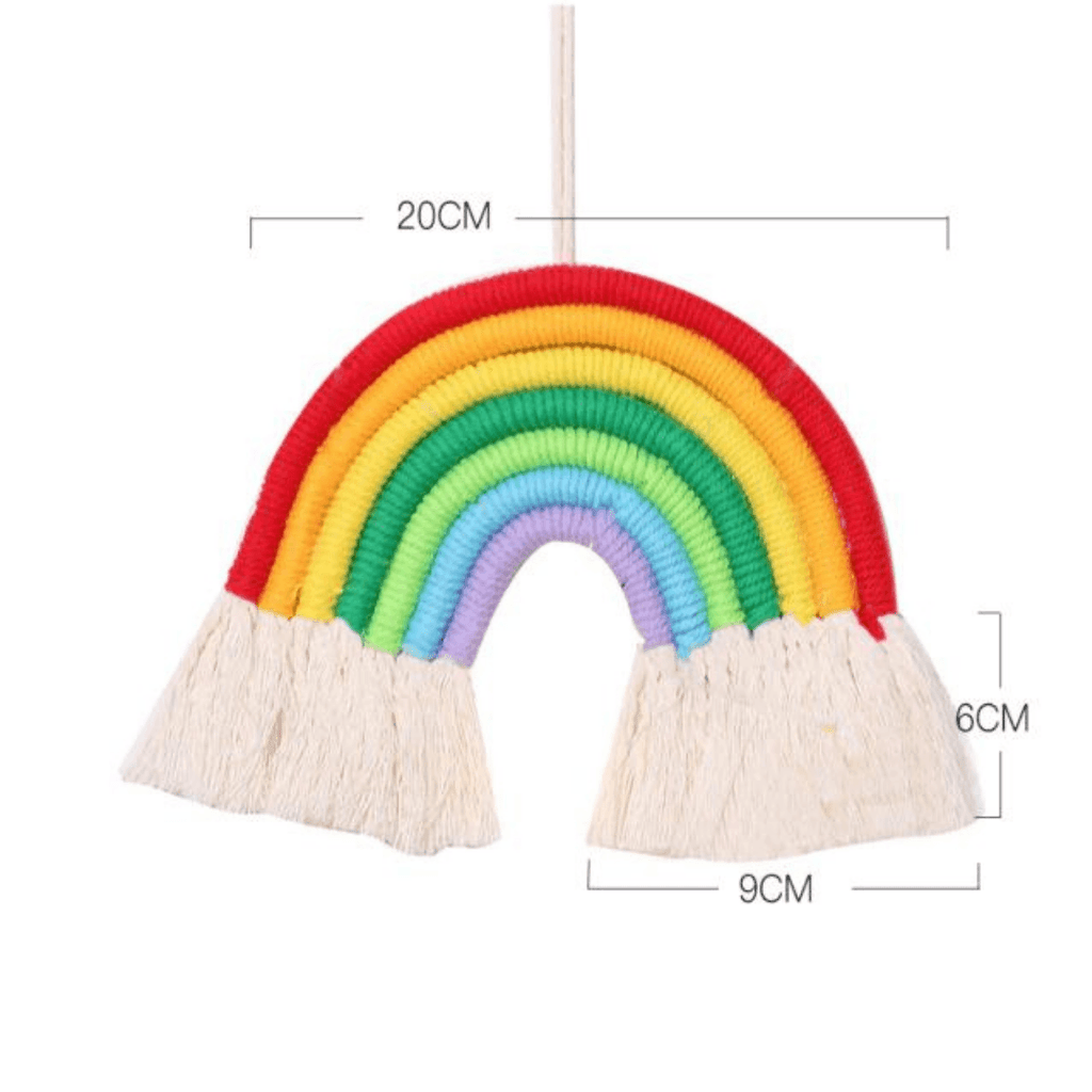 Scandinavian Style Woven Rainbow - Ohøj Design