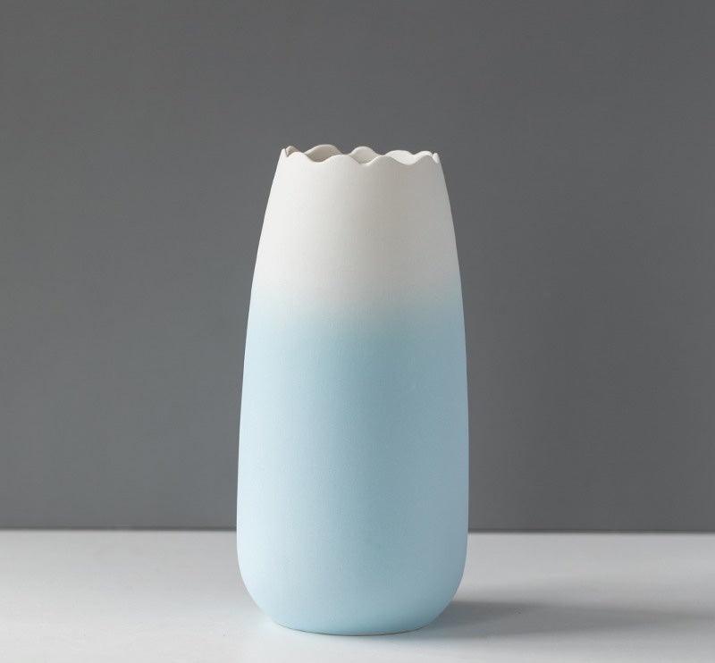 Sea Blue Ombre Vase - Ohøj Design