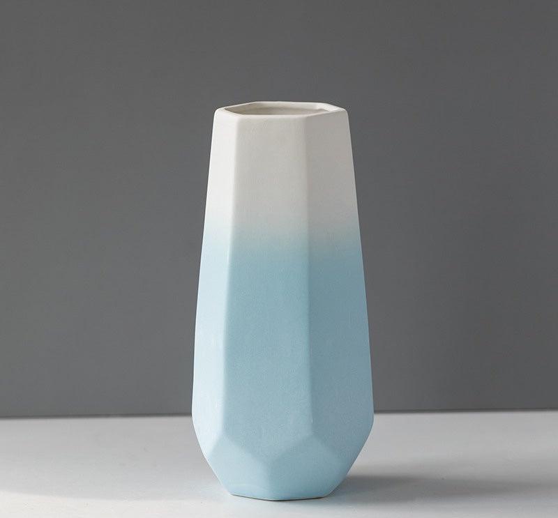 Sea Blue Ombre Vase - Ohøj Design