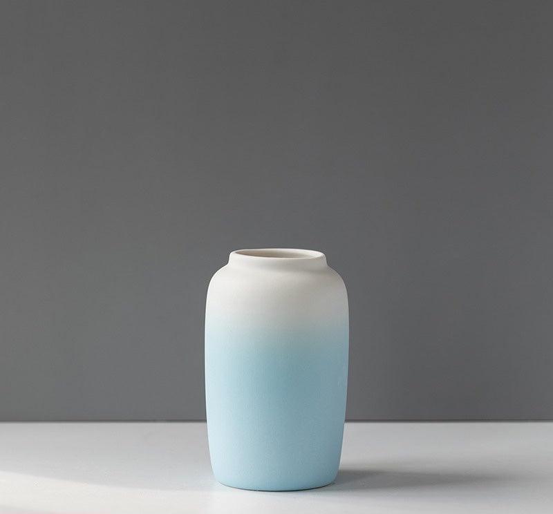 Sea Blue Ombre Vase - Ohøj Design