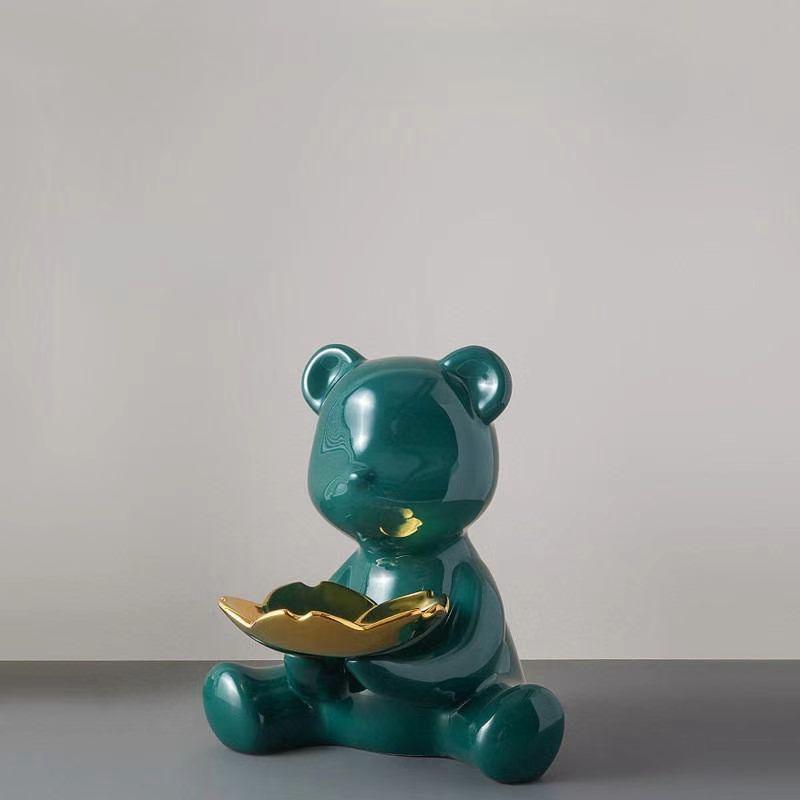 Teddy Figurine Jewelry Holder - Ohøj Design
