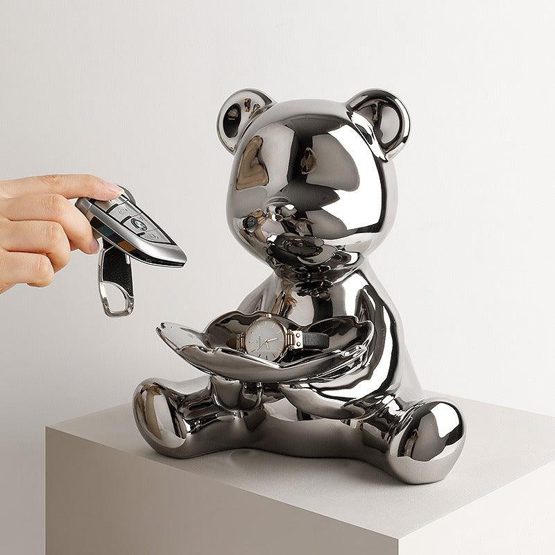 Teddy Figurine Jewelry Holder - Ohøj Design