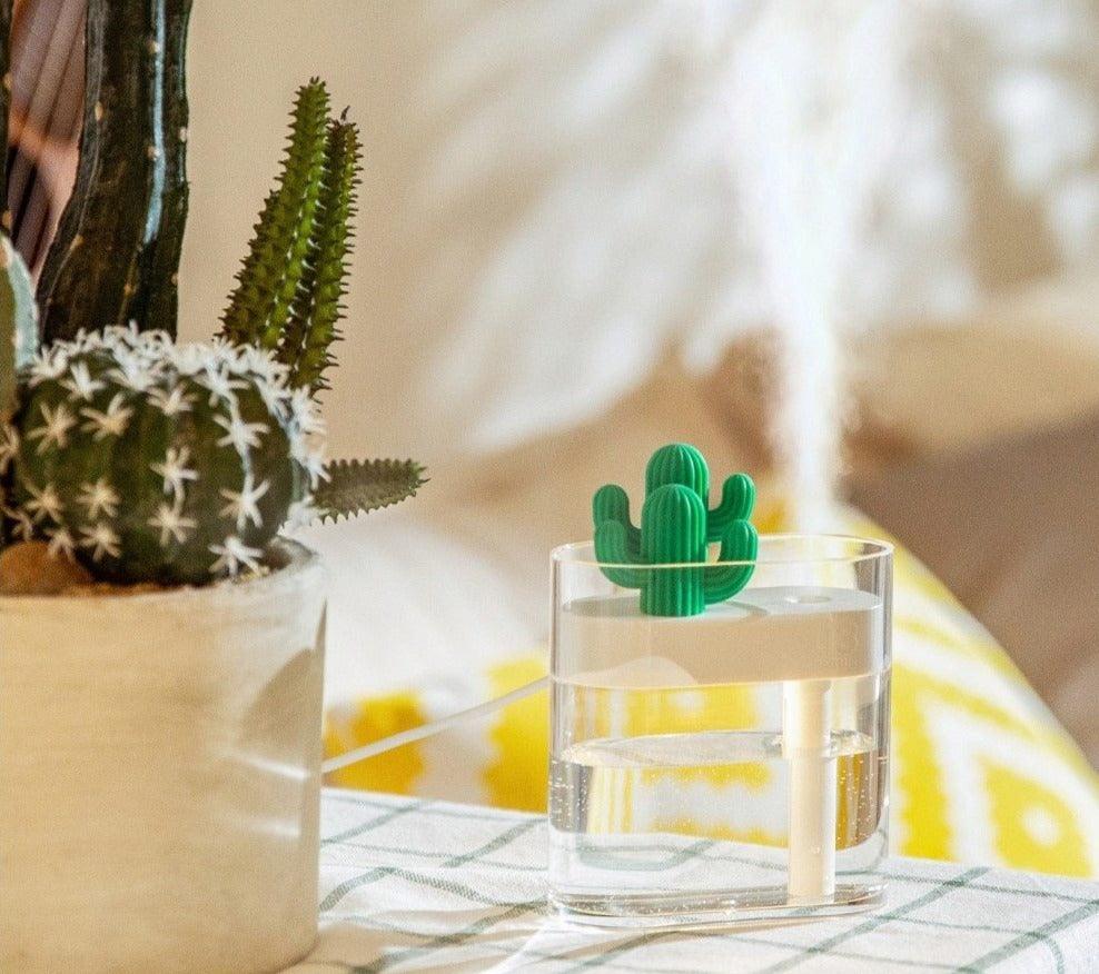 Ultrasonic Cactus Essential Oil Aroma Diffuser - Ohøj Design