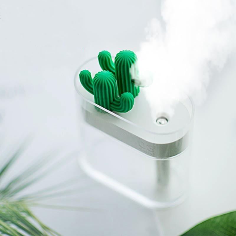 Ultrasonic Cactus Essential Oil Aroma Diffuser - Ohøj Design